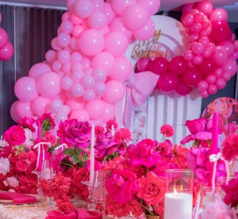 Elegant details prepared for an event