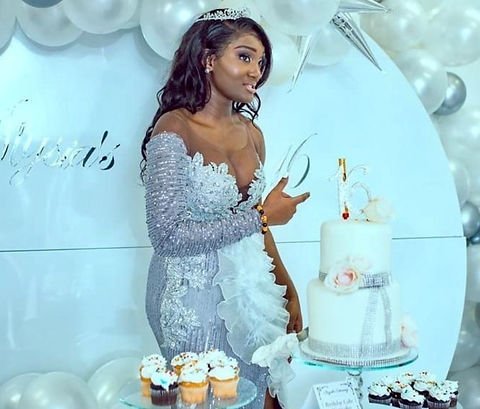 Elegant cake stands arranged for a special occasion