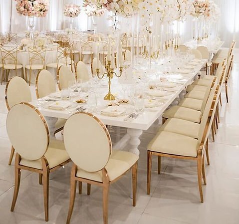 Event seating arranged for a stylish celebration