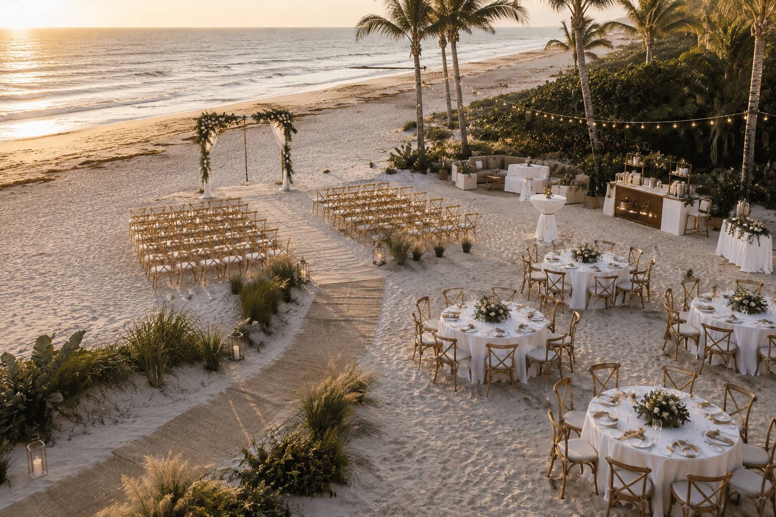 Event rental and styling by Sikani Event Rentals